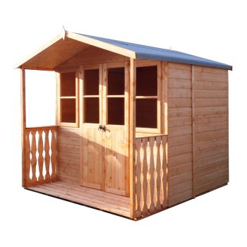 Houghton Shiplap Summerhouse Garden Sun Room Approx 7 x 7 Feet