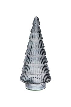 Juniper Tree Christmas Decorations - Glass - L14 x W14 x H31 cm - Blue