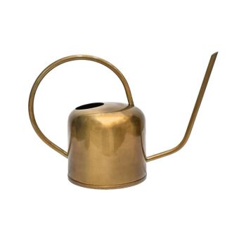 Kew Watering Can - Metal - L13.5 x W38 x H19 cm - Matt Brass