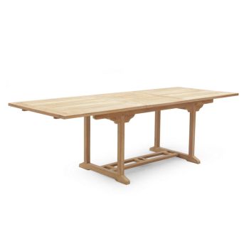 Rectangular Extending Table - Wood - L240 x W120 x H75 cm