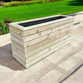 London Garden Planter - Pressure Treated Wood - L50 x W50 x H50 cm
