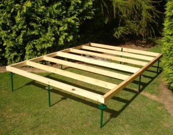 Adjustable Shed Base Approx 10 x 7 Feet