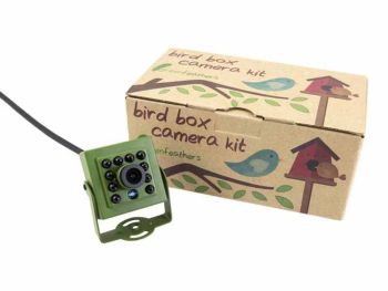 HD Wired Bird Box Camera & 20m Cable Kit