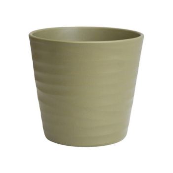 Oslo Taper Planter - L32 x W32 x H27 cm - Olive