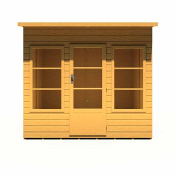 Orchid 8 x 8 Feet Summerhouse - L244.6 x W283.3 x H215.9 cm