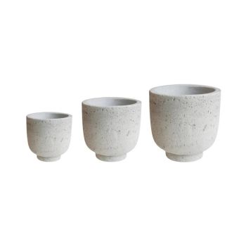 Outdoor Seattle Planter (Set of 3) - Cement - Cement