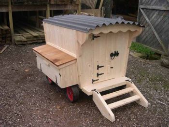 Shepherds Hut Hen House - Cuprinol Treated