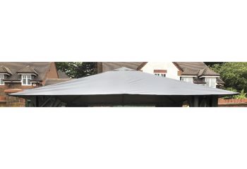 Replacement Canopy for Highfield Gazebo - L300 x W300 cm - Grey