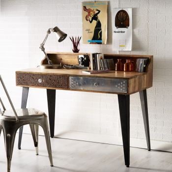 Sorio Desk/Console Table - Wood - L60 x W120 x H90 cm