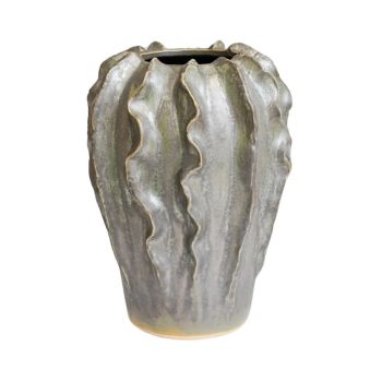 Scarlet Coral Reef Vase - L18 x W18 x H24 cm - Green