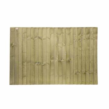 Standard Featheredge Vertical Panel - Timber - L5 x W182.8 x H121.7 cm