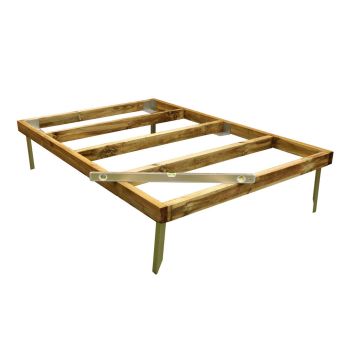 6 x 4 Feet Wooden Base - Only available to order with garden building