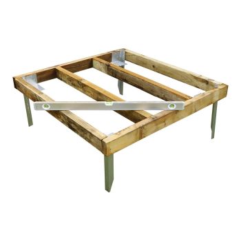 5 x 5 Feet Wooden Base - Only available to order with garden building