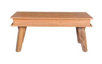 Jodhpur Sheesham Dining Bench - Medium - Wood - L40 x W100 x H45 cm