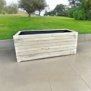 Norfolk Planter - Wood - L50 x W50 x H50 cm