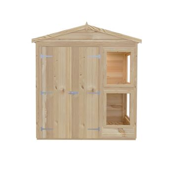 Sun Hut 6 x 4 Feet Potting Shed - L119 x W185.8 x H214.6 cm