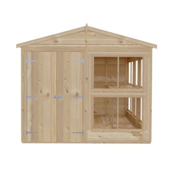 Sun Hut 8 x 10 Feet Potting Shed - L298 x W244.8 x H222.5 cm