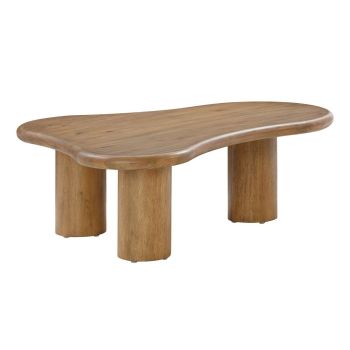 Gotham Coffee Table - Acacia/Acacia Veneer/Plywood - L91.4 x W121.9 x H39.6 cm - Cognac