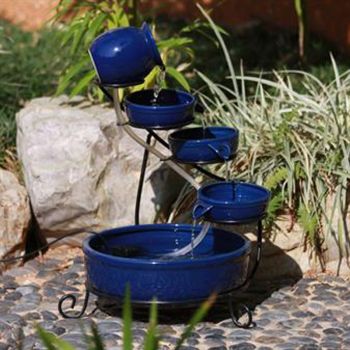 Solar Aquarius Solar Powered - Garden Water Feature. Outdoor Garden Ornament