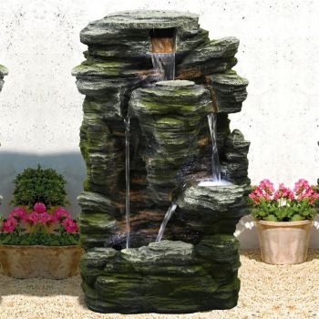 Ager stn Main Powered - Garden Water Feature. Outdoor Garden Ornament