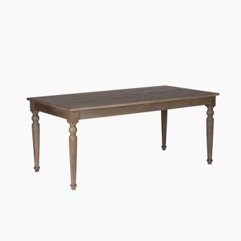 Theo Dining Table - Mango Wood - L180 x W90 x H76 cm - Natural