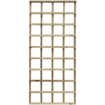 6x3 Heavy Duty Trellis Pressure Treated (Pack of 3) - L91.5 x W915 x H183 cm