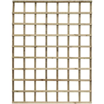 6x5 Heavy Duty Trellis Pressure Treated (Pack of 3) - L152.5 x W152.5 x H183 cm