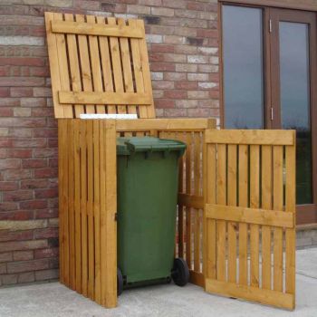 Wheelie 83 x 79 cm Dip Treated Single Bin Store