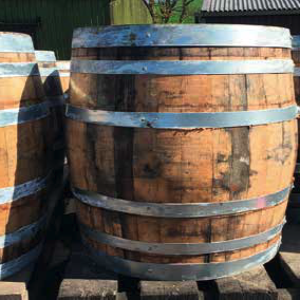 Original Oak Whiskey Barrel - 200L Water Butt