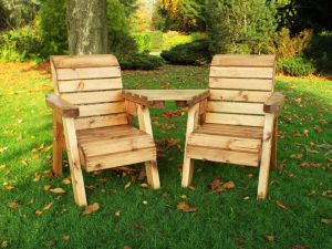 Little Fellas Twin Companion Set (Angled), Children's Furniture - W145 x D75 x H77 - Fully Assembled