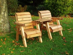 Little Fellas Twin Companion Set (Straight), Children's Furniture - W145 x D60 x H77 - Fully Assembled