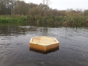 Medium Hexagonal Duck Float - L130 x W130 cm