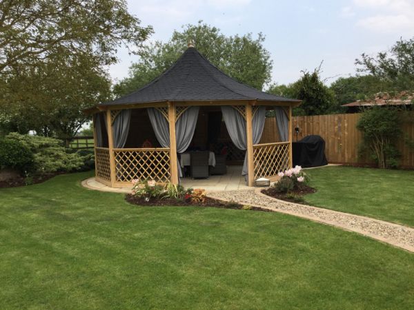 Wagner Pavilion Gazebo (Maxi) - L660 x W660 x H420 cm