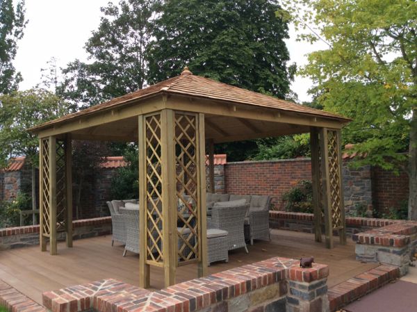 Rimini Pavilion Canopy - L300 x W300 x H310 cm