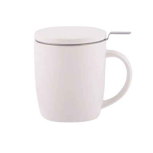 Brewmug - Stoneware - L9 x W9 x H11 cm - White