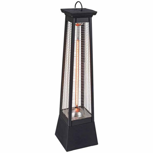 SIP Universal Freestanding Heater - Aluminium - L82.5 x W21 x H21 cm