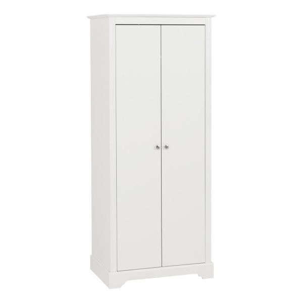 Stratford 2 Door Wardrobe - L54 x W80 x H188 cm - White