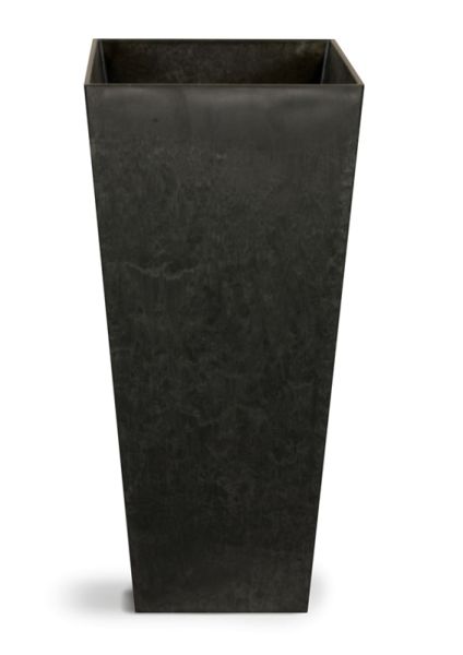 Ella Vase - Artstone - L35 x W35 x H70 cm - Black