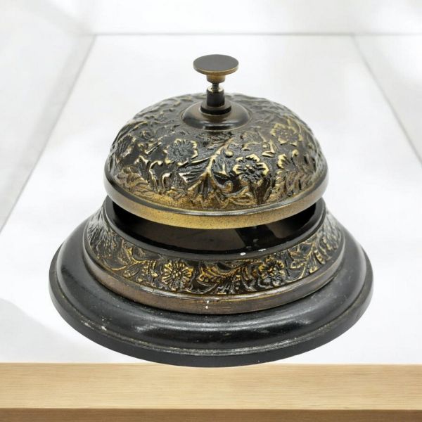 Desk Bell Ornament - L7 x W7 x H17 cm