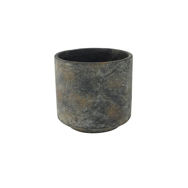Tivoli Planter - Cement - L26 x W26 x H25 cm - Earth