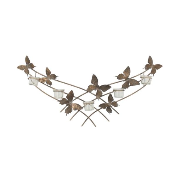 Candle Holder - Metal - L8 x W38 x H79 cm