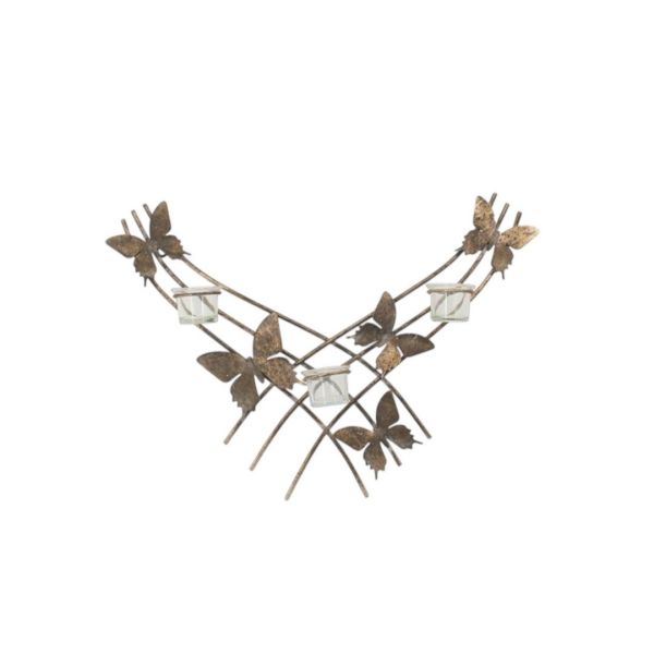 Candle Holder - Metal - L8 x W39 x H55 cm