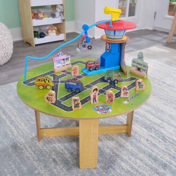 Paw Patrol Mission Ready Activity Table Wood 60 x 60 x 62 Children s Furniture