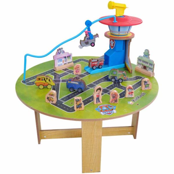 Paw Patrol Mission Ready Activity Table - Wood-60 X 60 X 62 - Children'S  Furniture