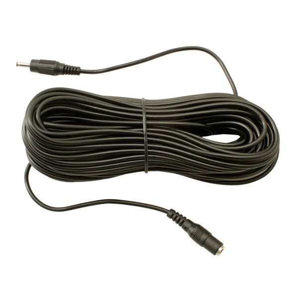 20m DC Power Extension Cable 1.3mm / 3.5mm Jack