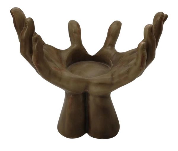 Wine Bottle Holder - Resin - L23 x W15 x H24 cm