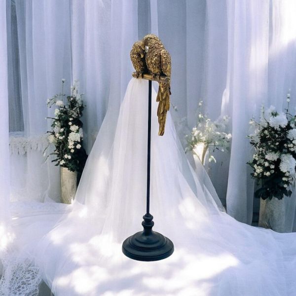 Decorative Parrot Ornament - L23 x W23 x H91 cm