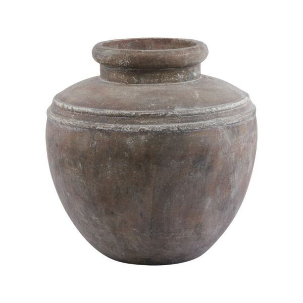 Siena Large Water Pot - Ceramic - L37 x W37 x H39 cm - Brown