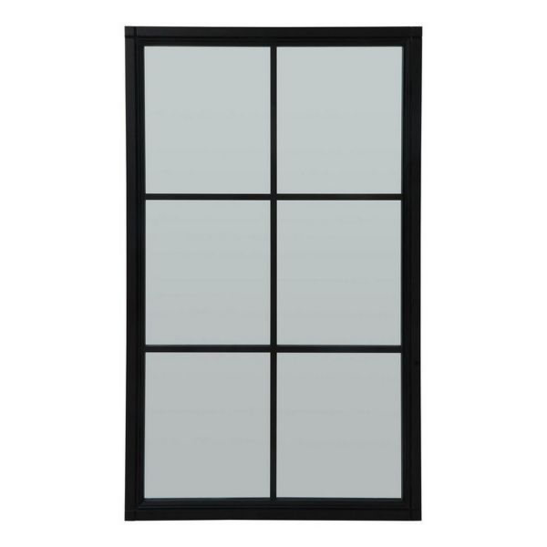 Large Window Mirror - Wood - L4 x W90 x H150 cm - Black