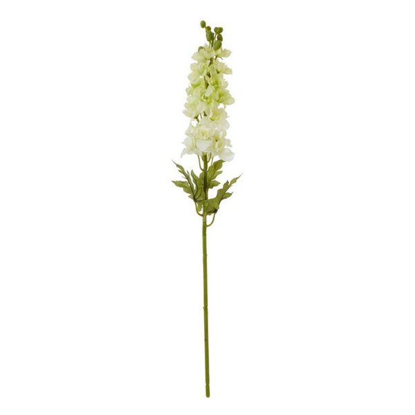 The Natural Garden Collection Elatum Delphinium (Single Stem Flower) - Plastic - Height 78 cm - White